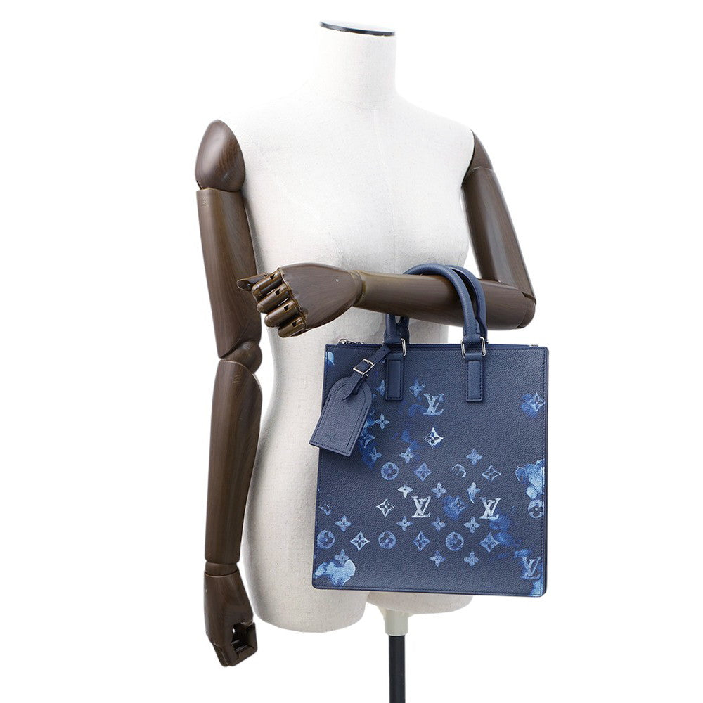 LOUIS VUITTON Sac Plat Messenger NavyM57843 Monogram Watercolor