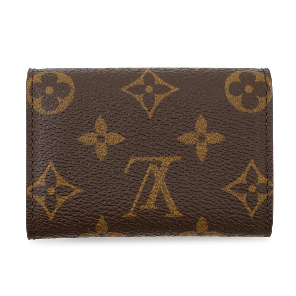 LOUIS VUITTON Porte Monnaieã»Plat BrownM61930 Monogram