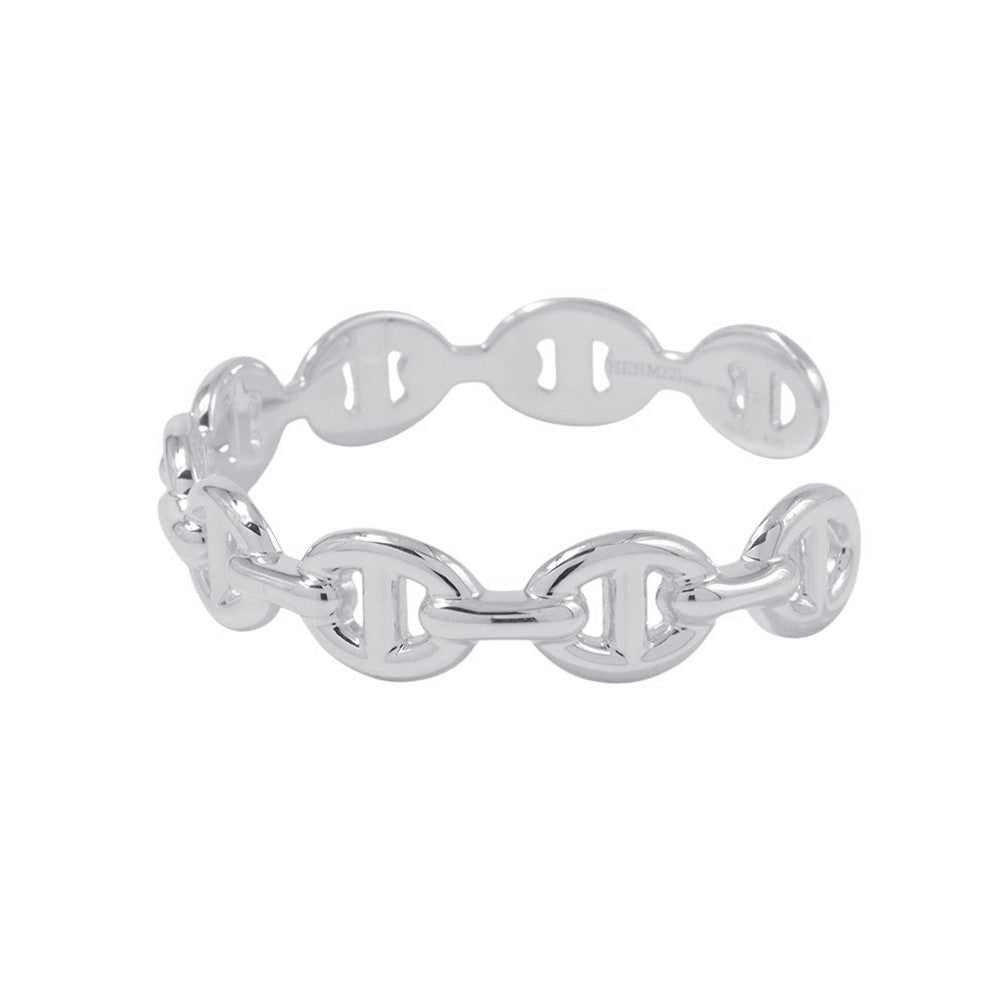 HERMES Chaine d'Ancre Bangle Size SH SV925