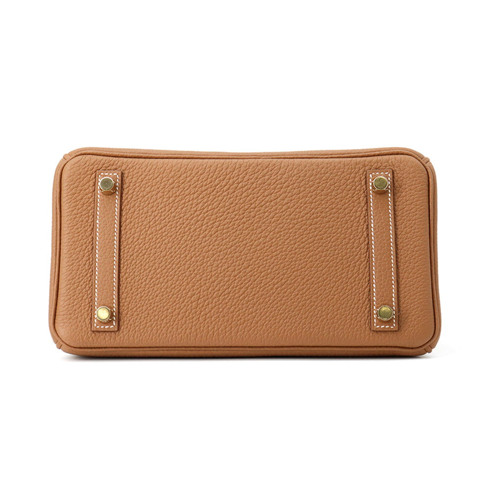 HERMES Birkin Gold Togo Leather Size 25