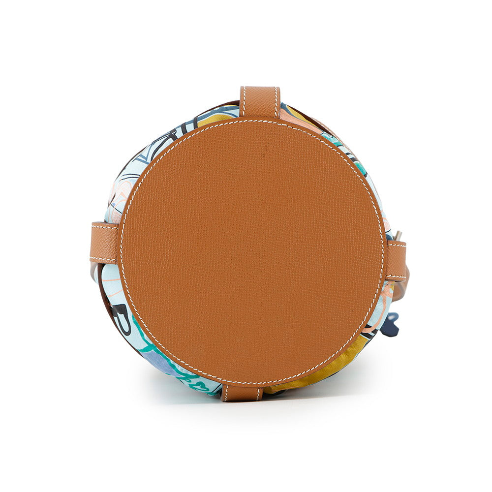 HERMES Muzaldine Gold Epsom