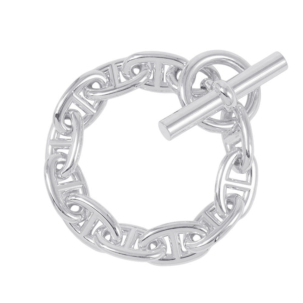 HERMES Chaine d'Ancre Bracelet 11 frames Size TGM SV925