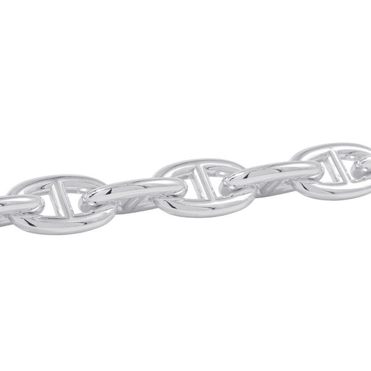 HERMES Chaine d'Ancre Bracelet 11 frames Size TGM SV925