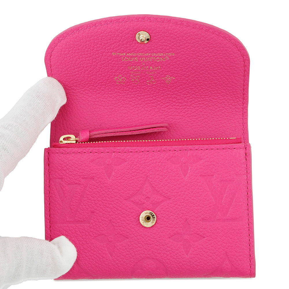 LOUIS VUITTON LV Ã TM Rosalie Coin Purse Cute PinkM14086 Monogram Empreinte Leather