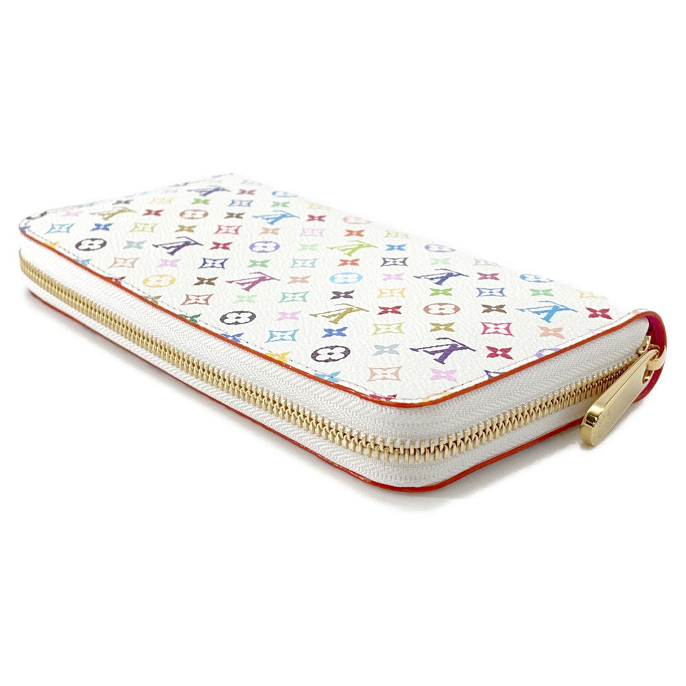LOUIS VUITTON LV Ã TM Zippy Wallet_Japan Limited Edition WhiteM13922 Monogramã»Multicolor