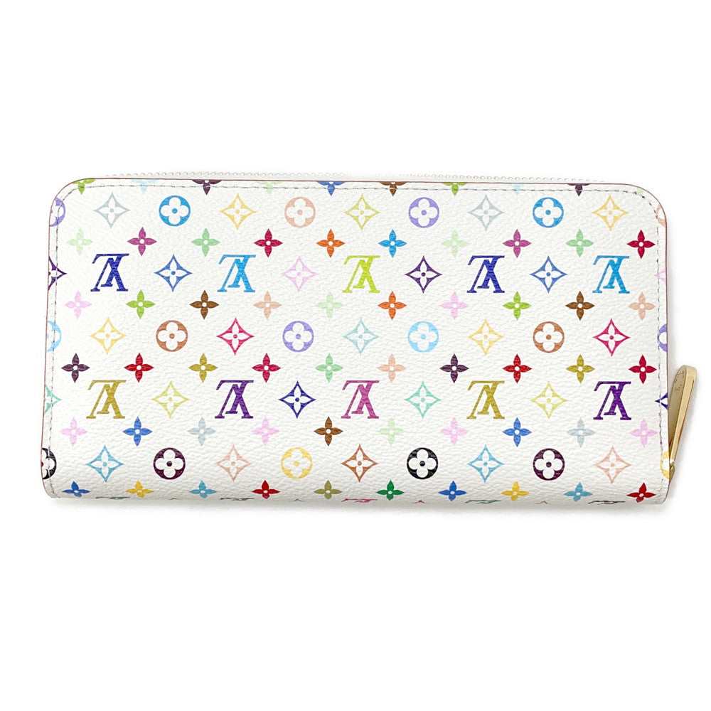 LOUIS VUITTON LV Ã TM Zippy Wallet_Japan Limited Edition WhiteM13922 Monogramã»Multicolor
