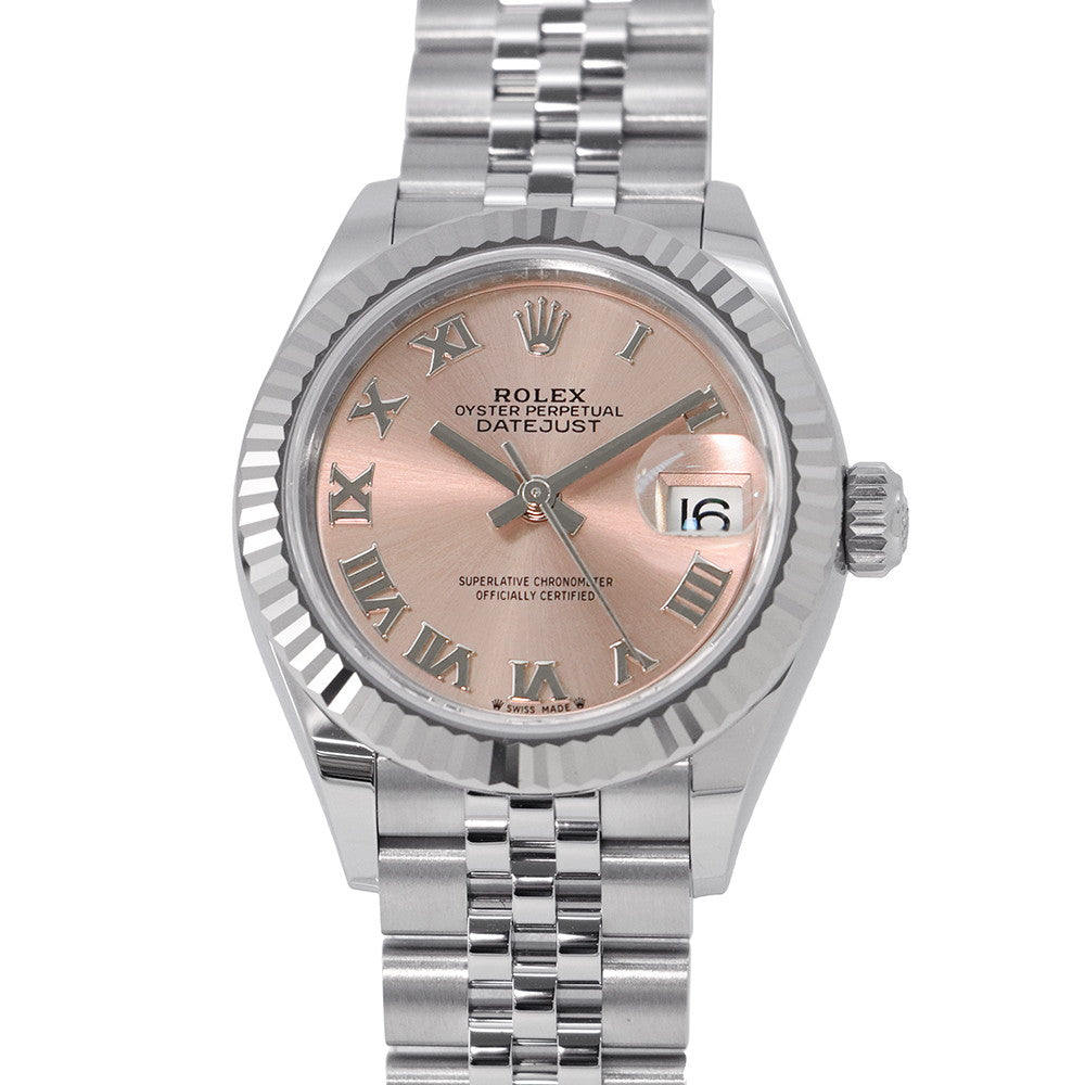ROLEX Lady-Datejust W28mm Stainless Steel K18WG Pink Dial279174