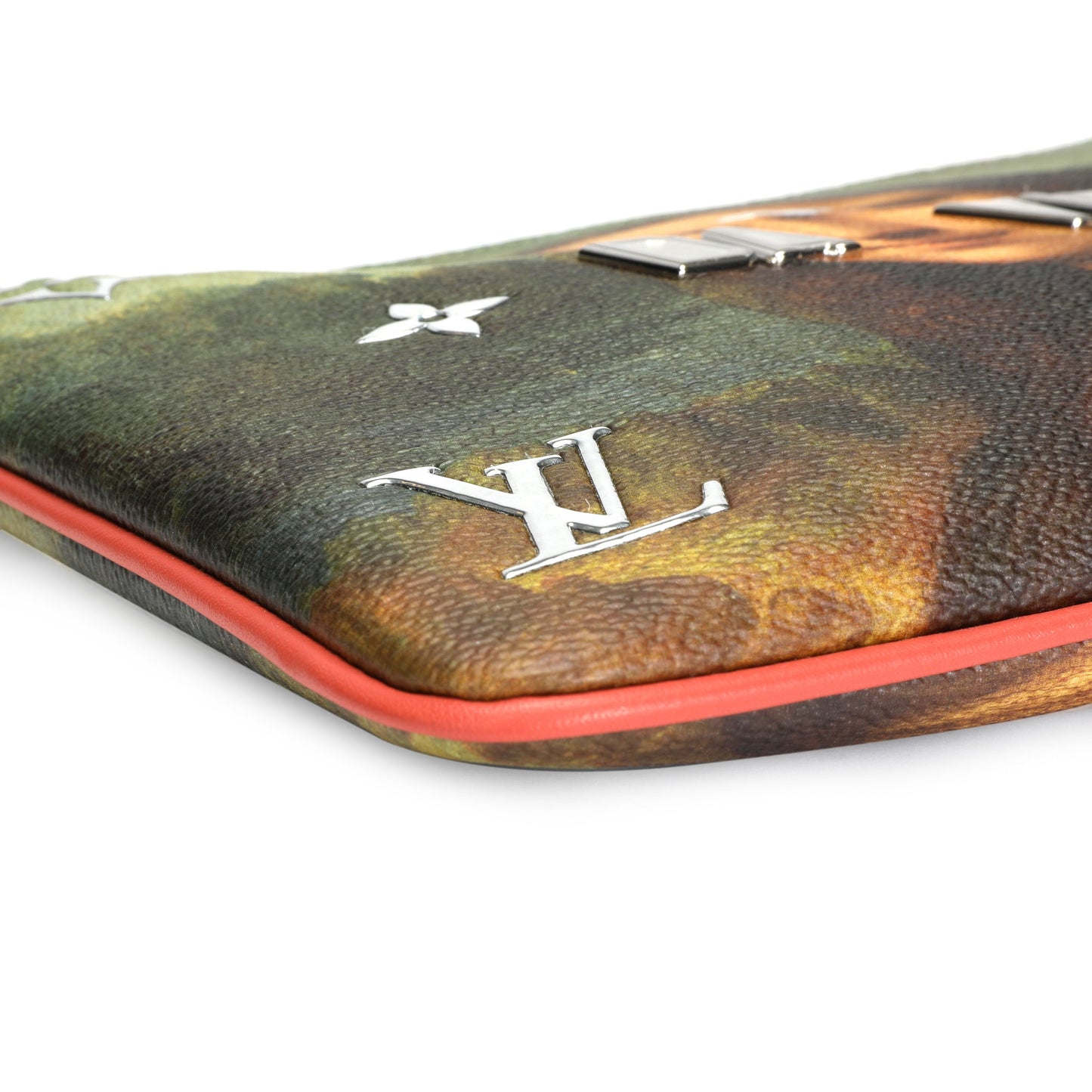 Louis Vuitton Louis Vuitton x Jeff Koons Masters Collection Mona Lisa Pochette Clutch