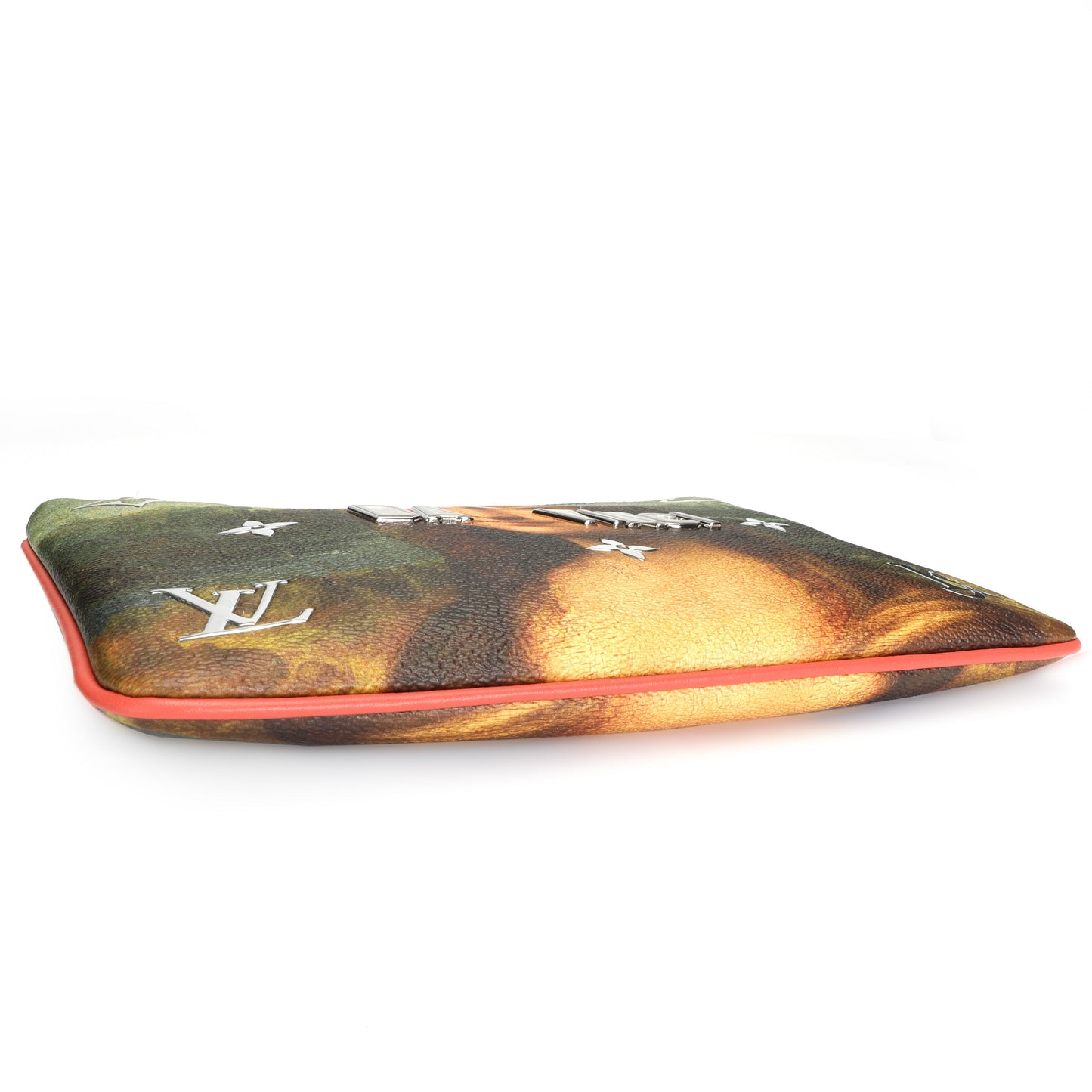Louis Vuitton Louis Vuitton x Jeff Koons Masters Collection Mona Lisa Pochette Clutch