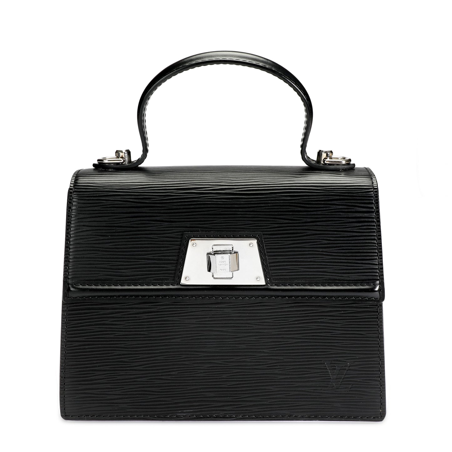 Louis Vuitton Louis Vuitton Black Epi Leather Sevigne PM