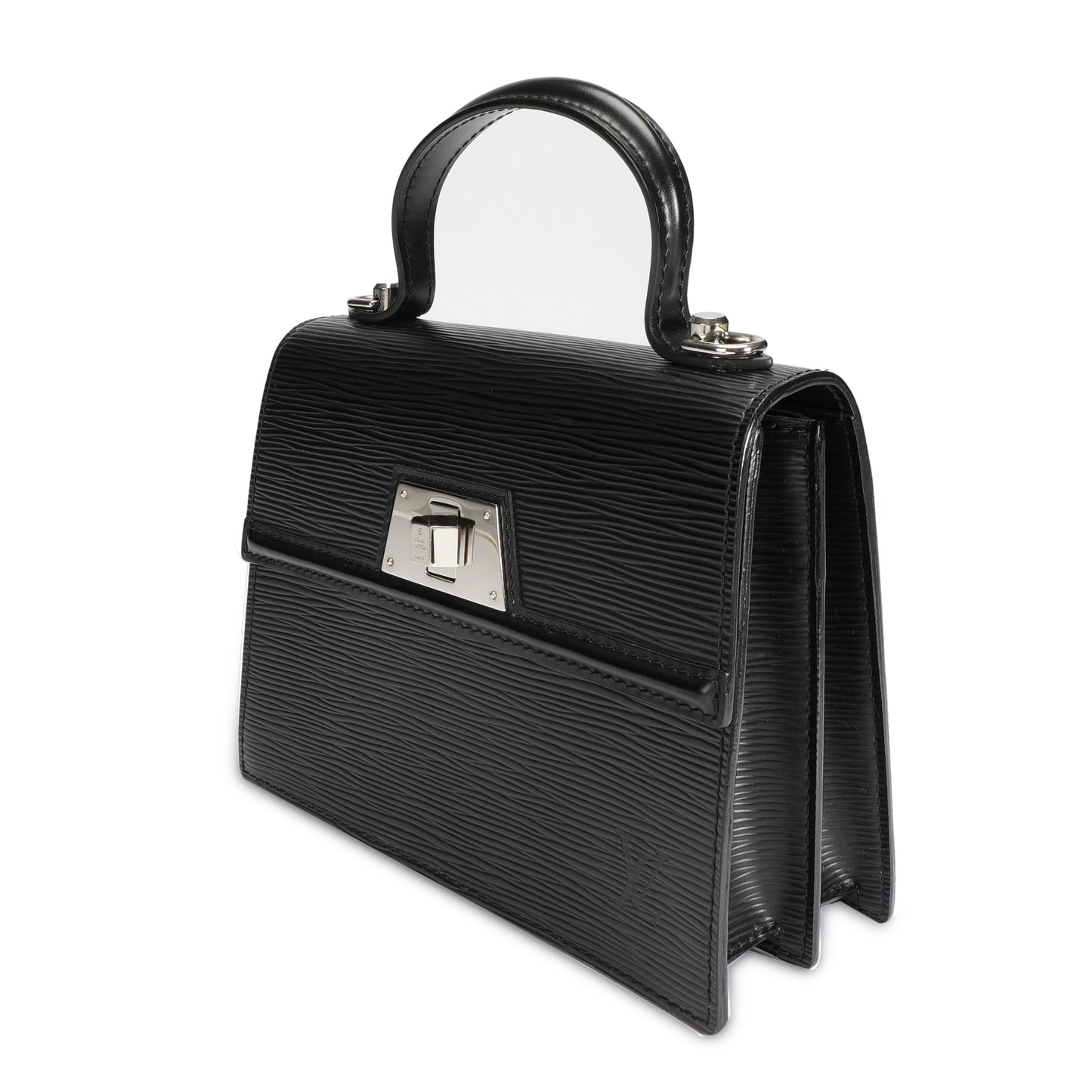 Louis Vuitton Louis Vuitton Black Epi Leather Sevigne PM