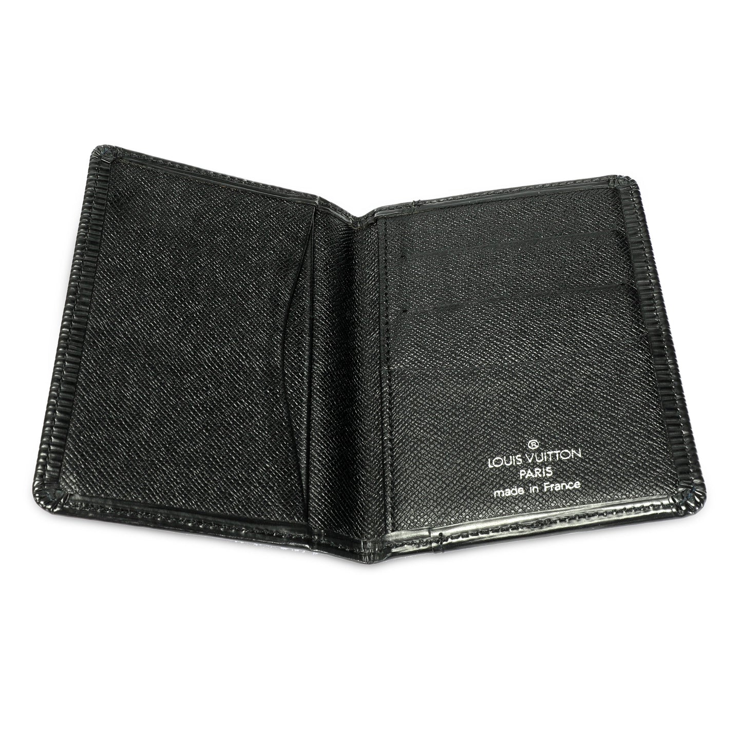 Louis Vuitton Louis Vuitton Black Epi Leather Pocket Organizer