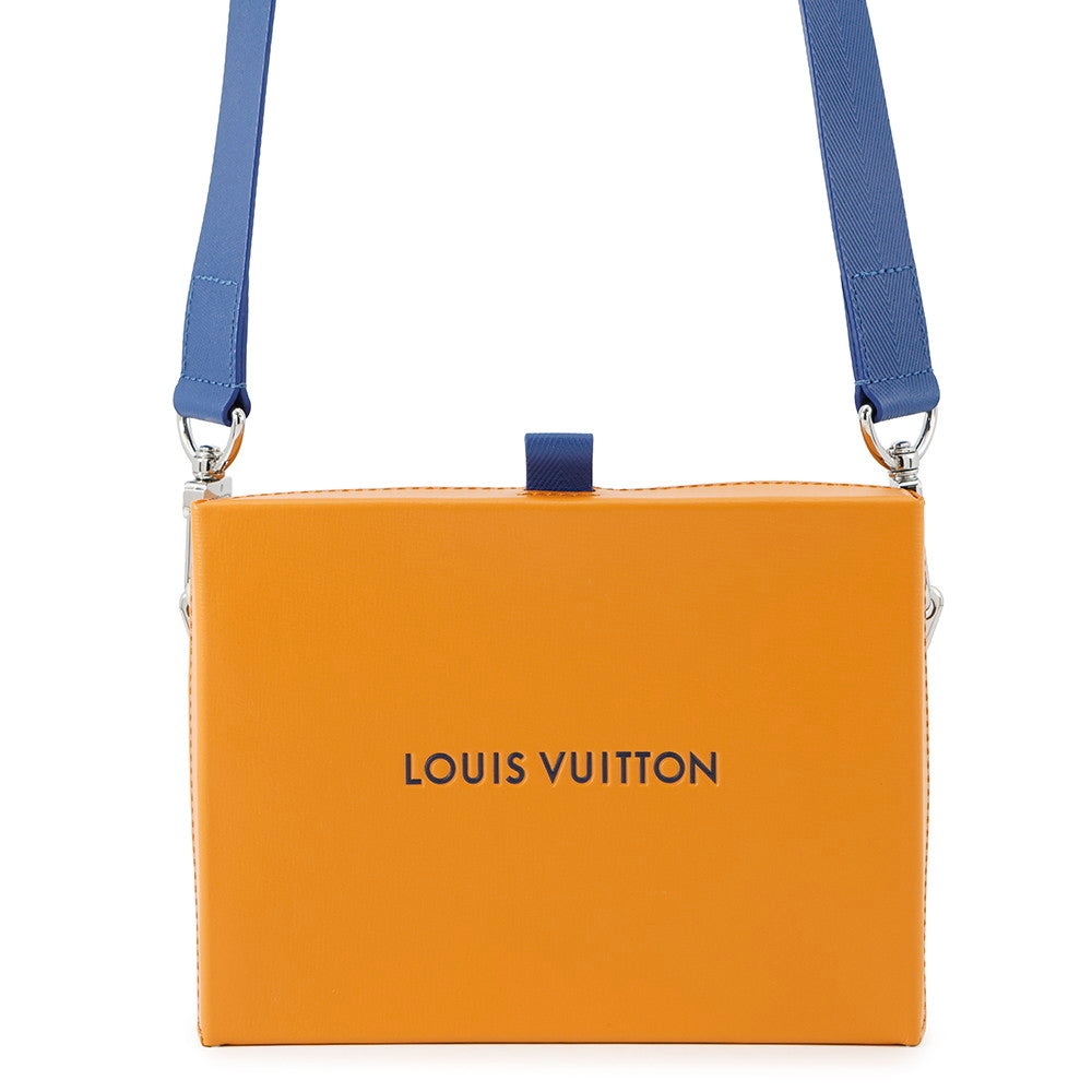 LOUIS VUITTON Shopperã»Clutch SaffronM13984 CowhideLeather