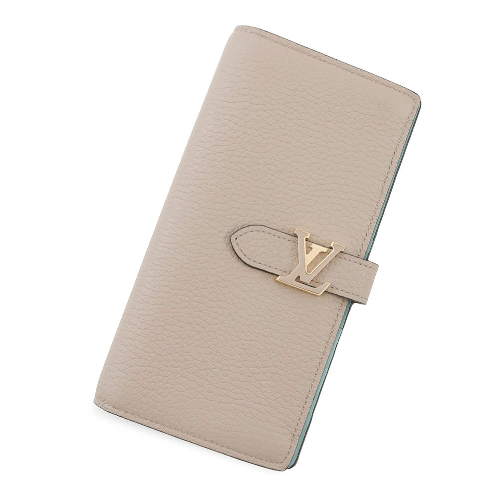 LOUIS VUITTON LV vertical wallet GaletM81367 Taurillon Leather