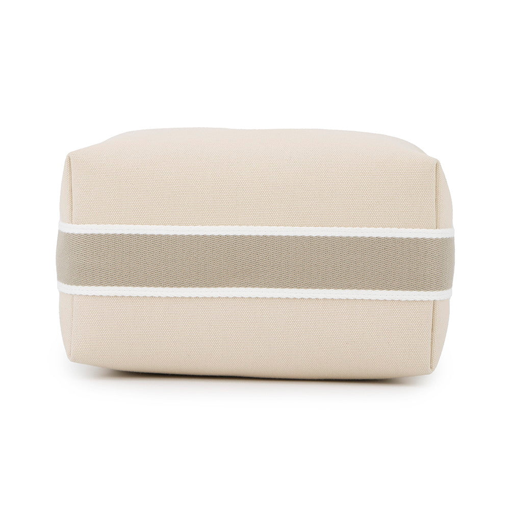 HERMES Brid a Black Beige Canvas Size PM