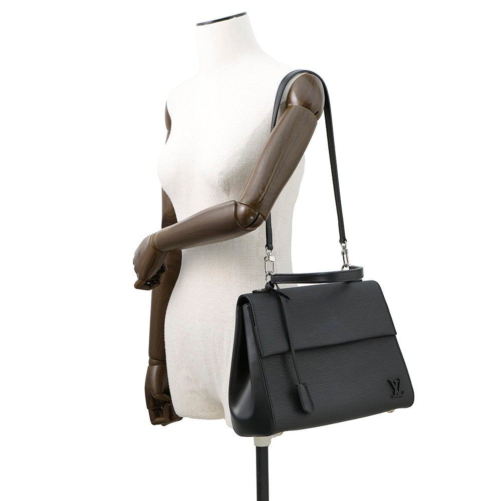 LOUIS VUITTON Cluny NoirM41312 Epi Leather Size BB