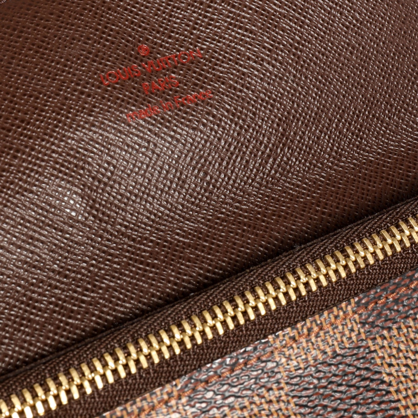 Louis Vuitton Louis Vuitton Damier Ebene Accordeon Chain Wallet
