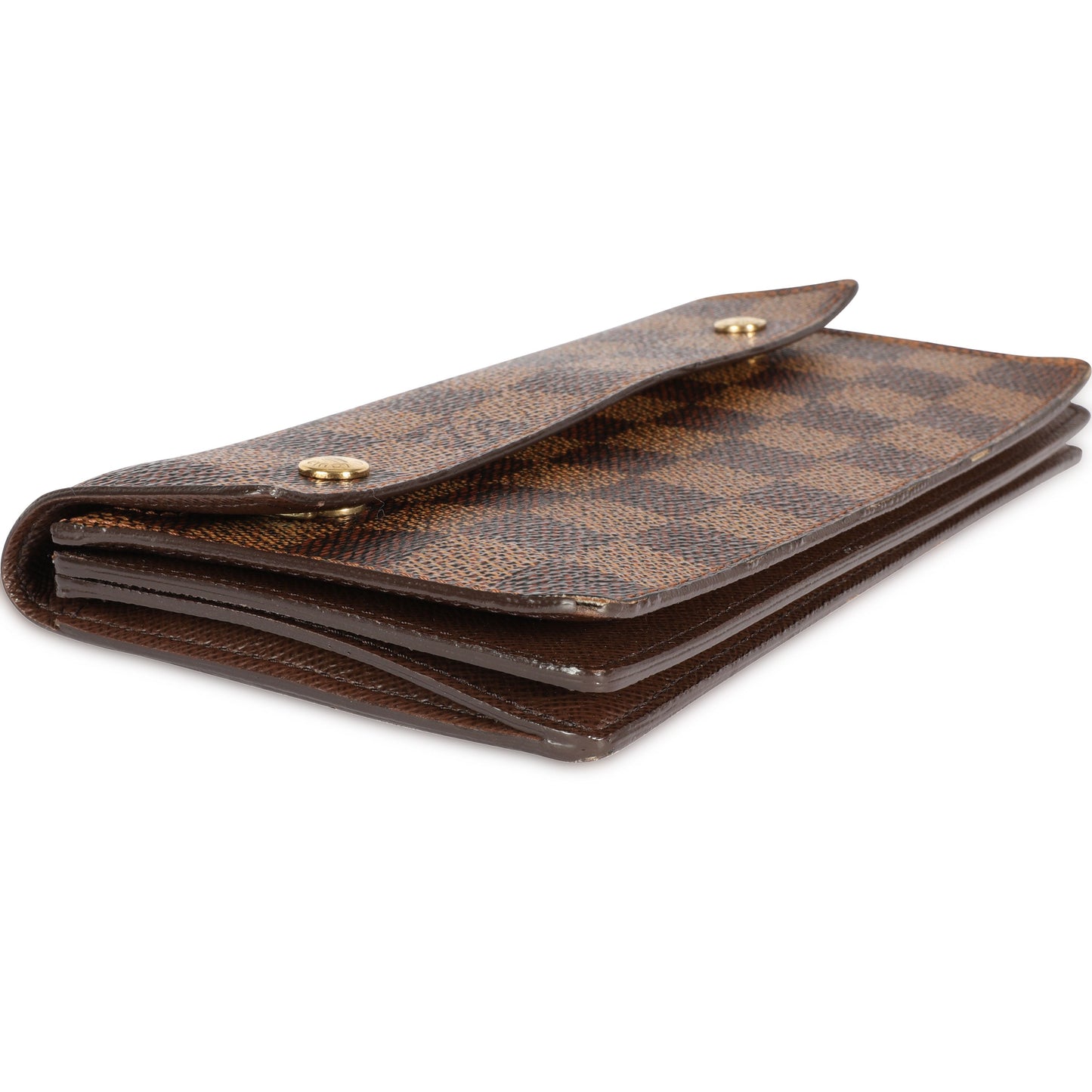 Louis Vuitton Louis Vuitton Damier Ebene Accordeon Chain Wallet