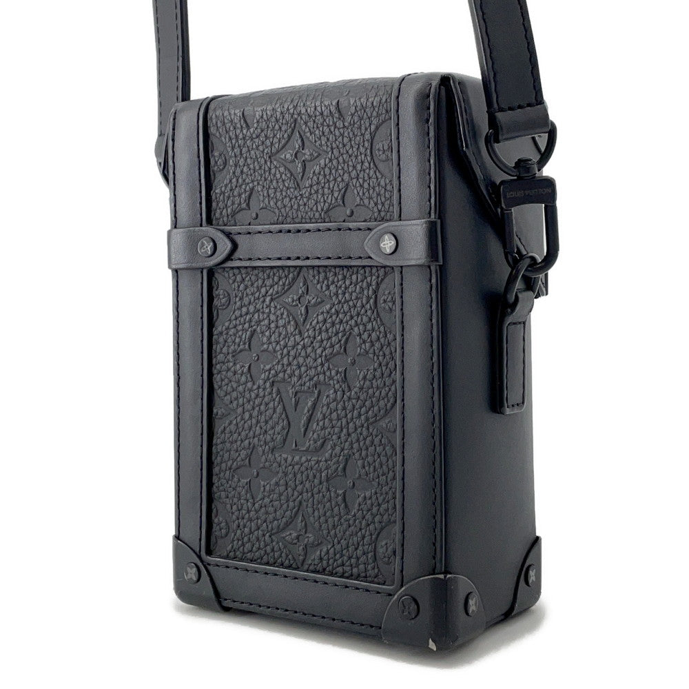 LOUIS VUITTON Vertical Trunk Wearable Wallet NoirM82070 Monogramã»Taurillon