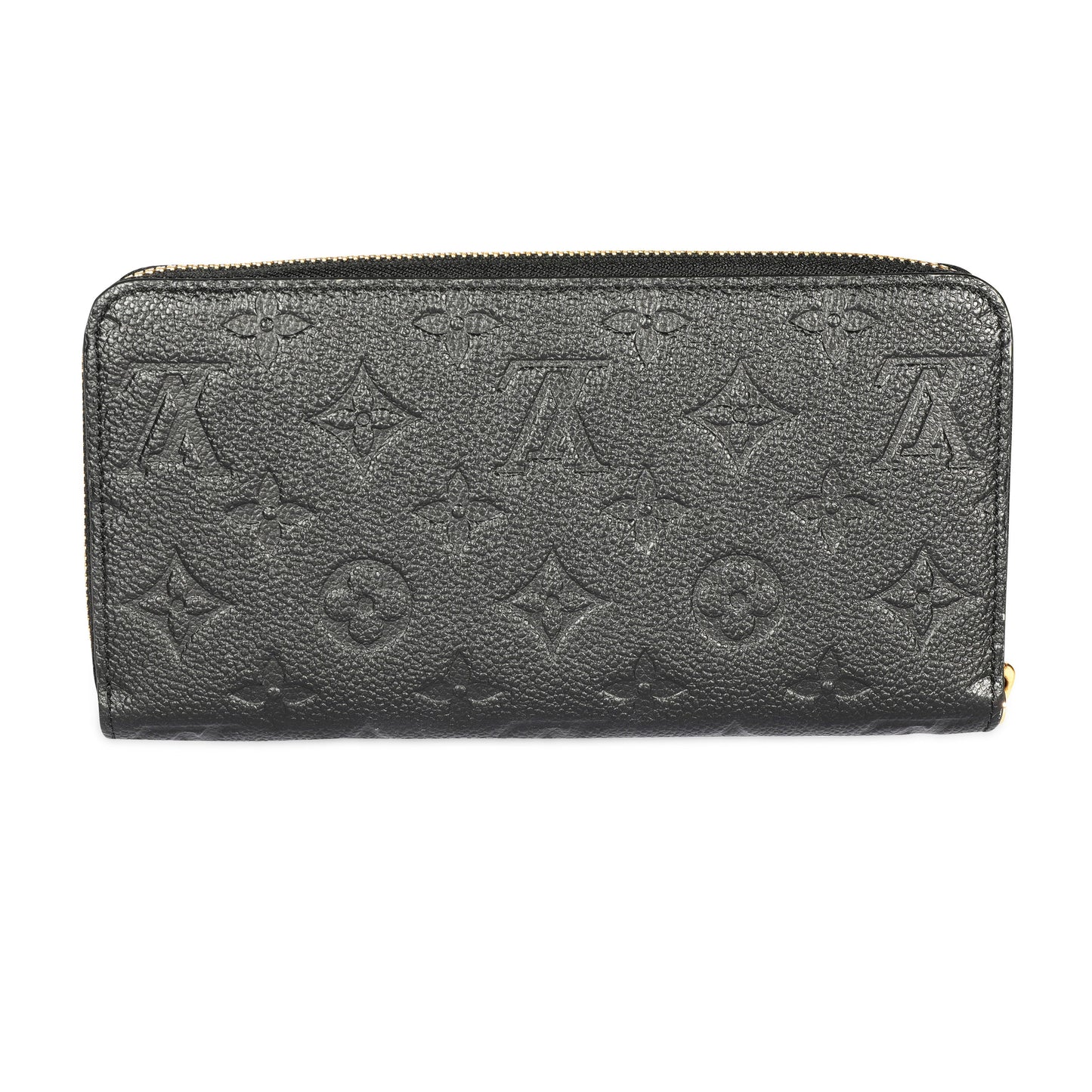 Louis Vuitton Louis Vuitton Black Monogram Empreinte Zippy Wallet