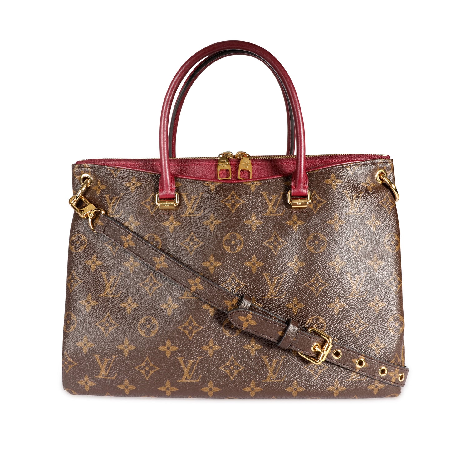 Louis Vuitton Louis Vuitton Monogram Canvas & Aurore Pallas MM
