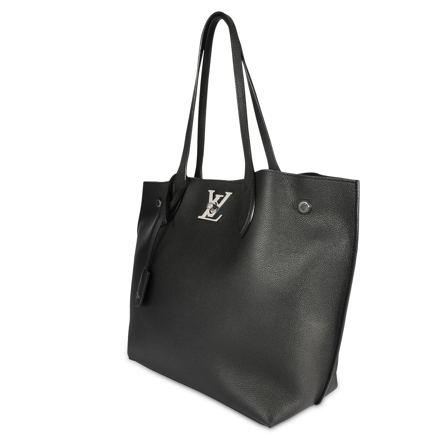 Louis Vuitton Louis Vuitton Black Calfskin Lockme Go Tote