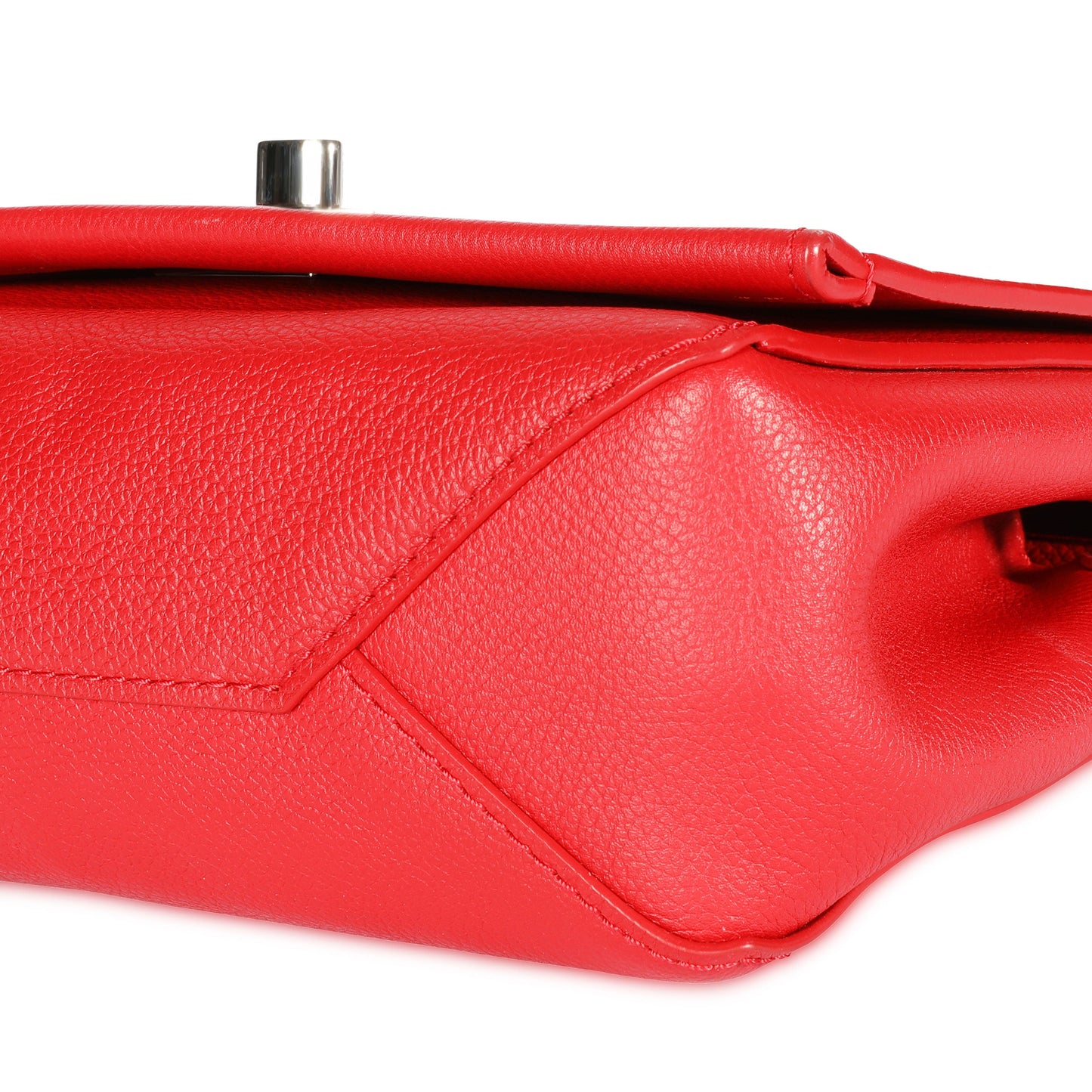 Louis Vuitton Louis Vuitton Rubis Leather Lockme II BB Bag