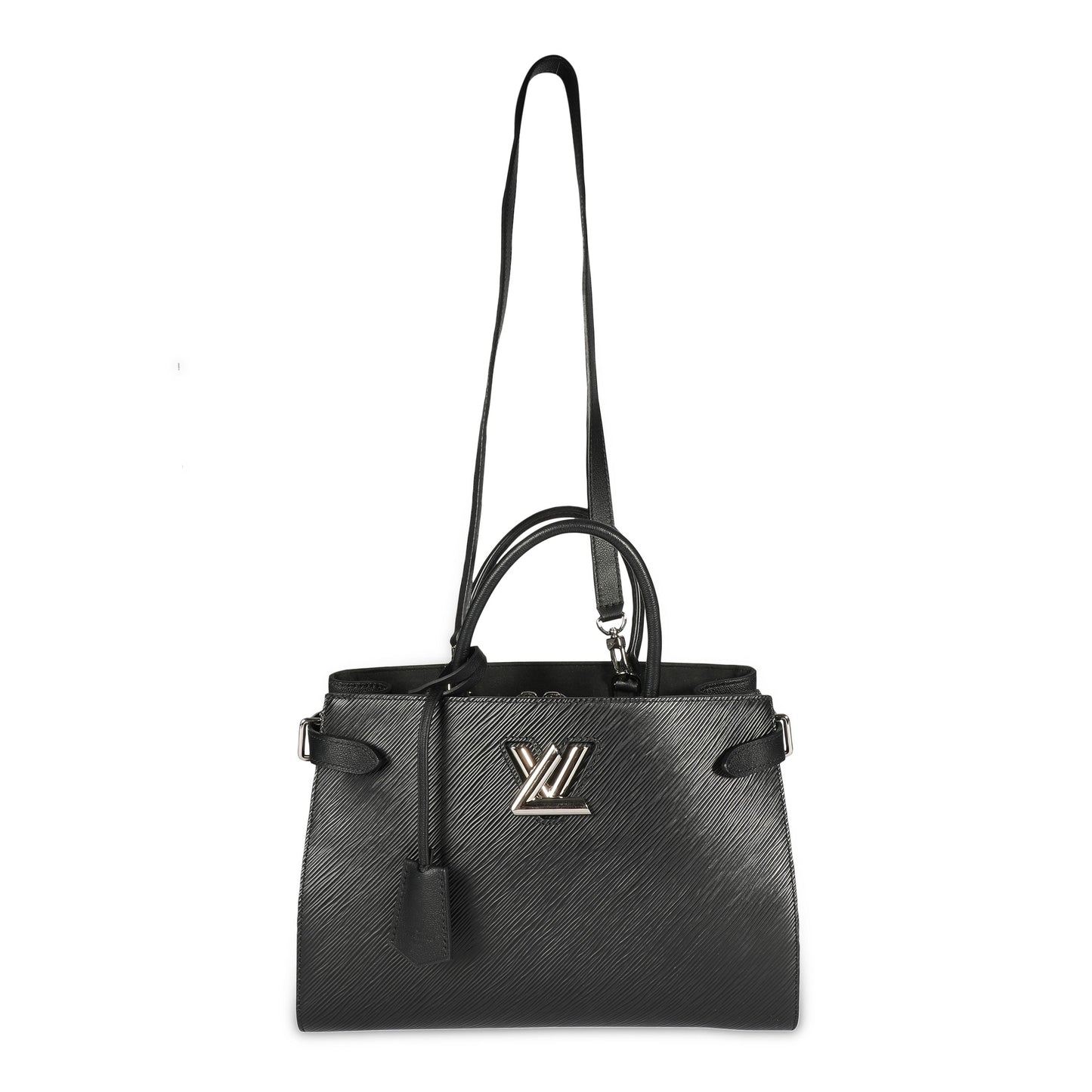 Louis Vuitton Louis Vuitton Black Epi Leather Twist Tote