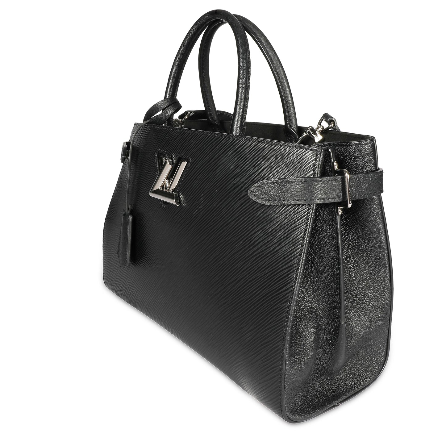 Louis Vuitton Louis Vuitton Black Epi Leather Twist Tote