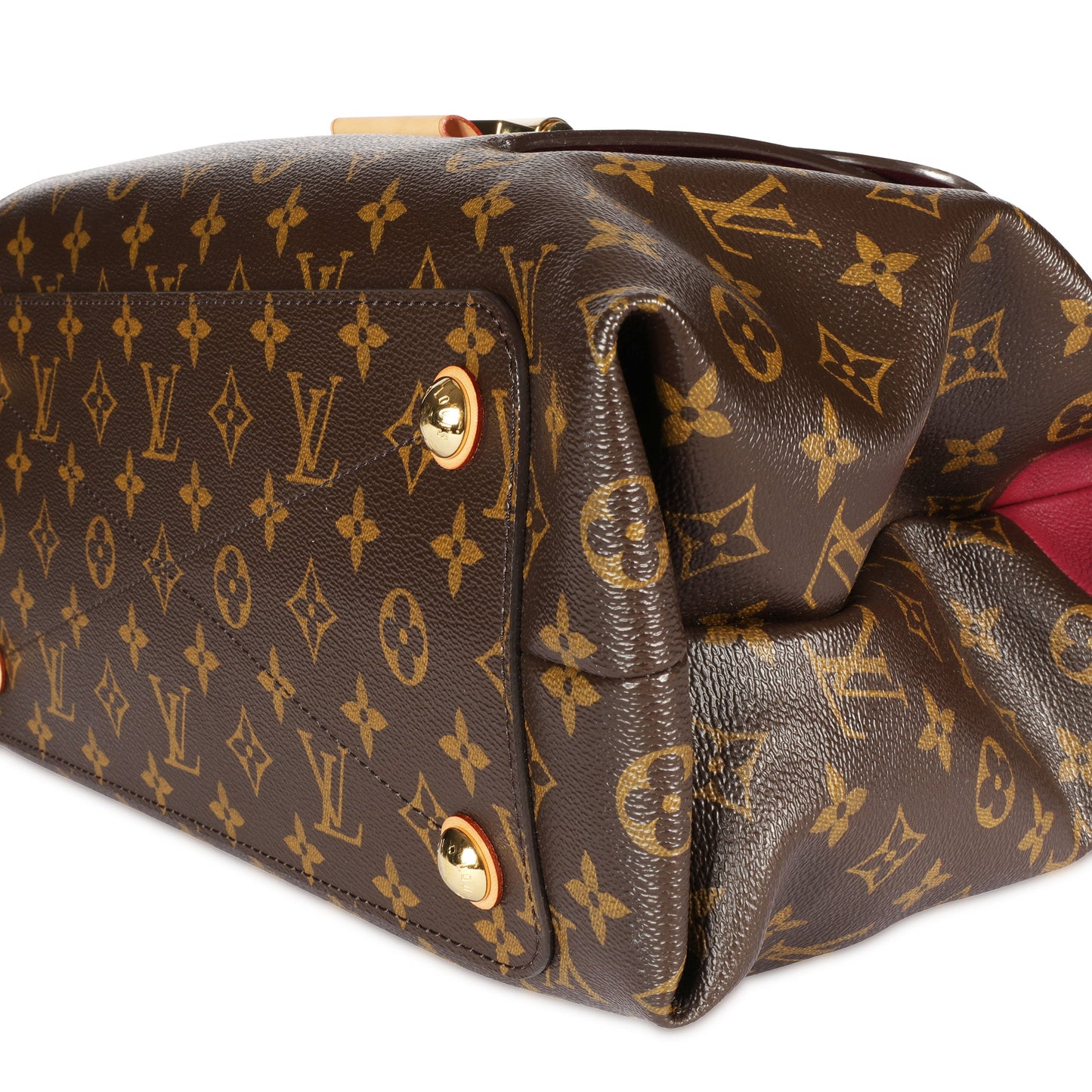 Louis Vuitton Louis Vuitton Monogram Canvas & Aurore Leather Olympe MM