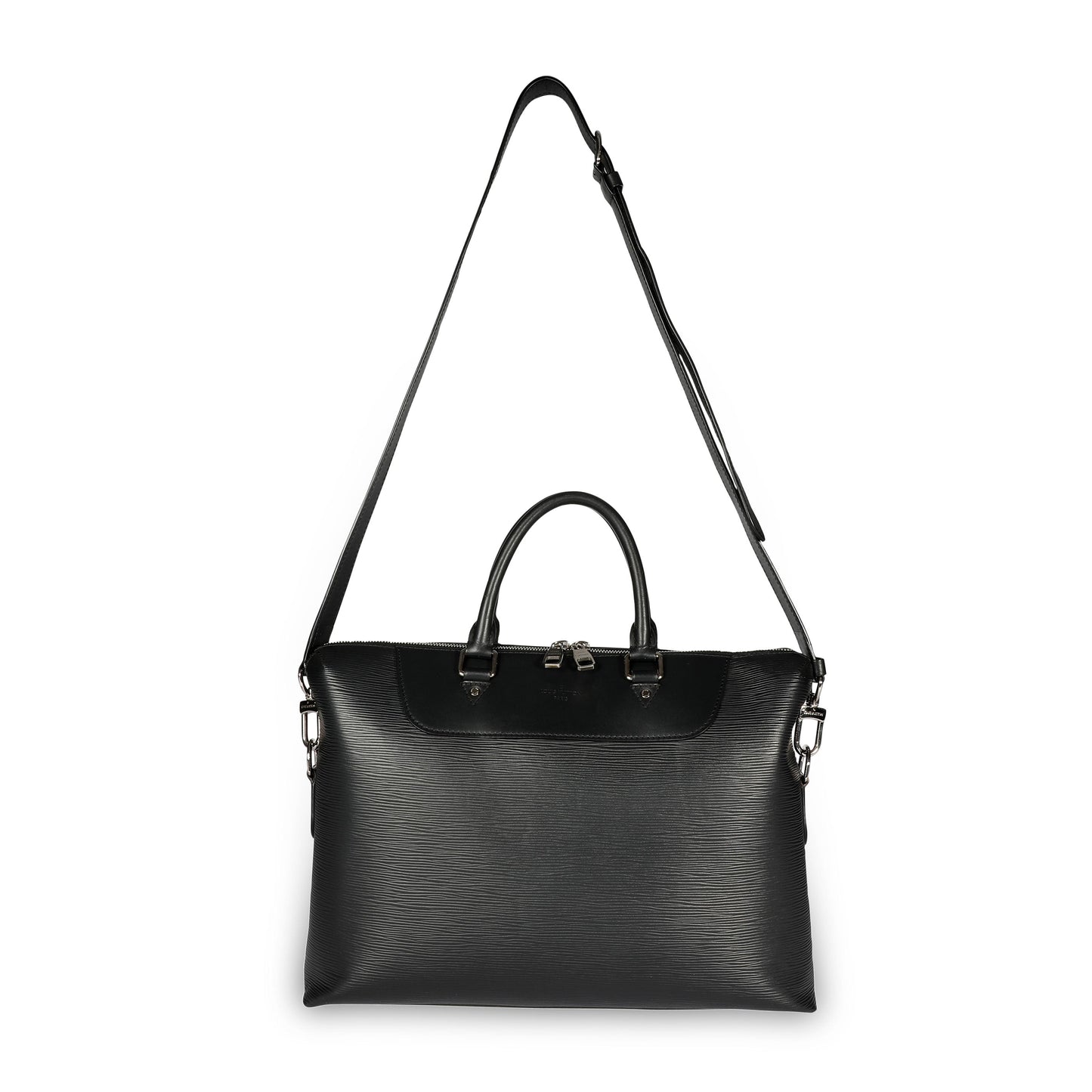 Louis Vuitton Louis Vuitton Black Epi Leather Porte-Documents Jour Bag