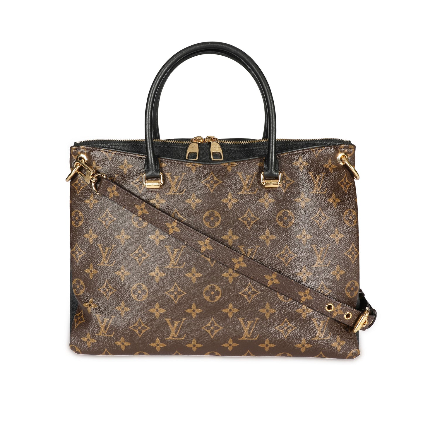Louis Vuitton Louis Vuitton Monogram Canvas & Black Pallas MM