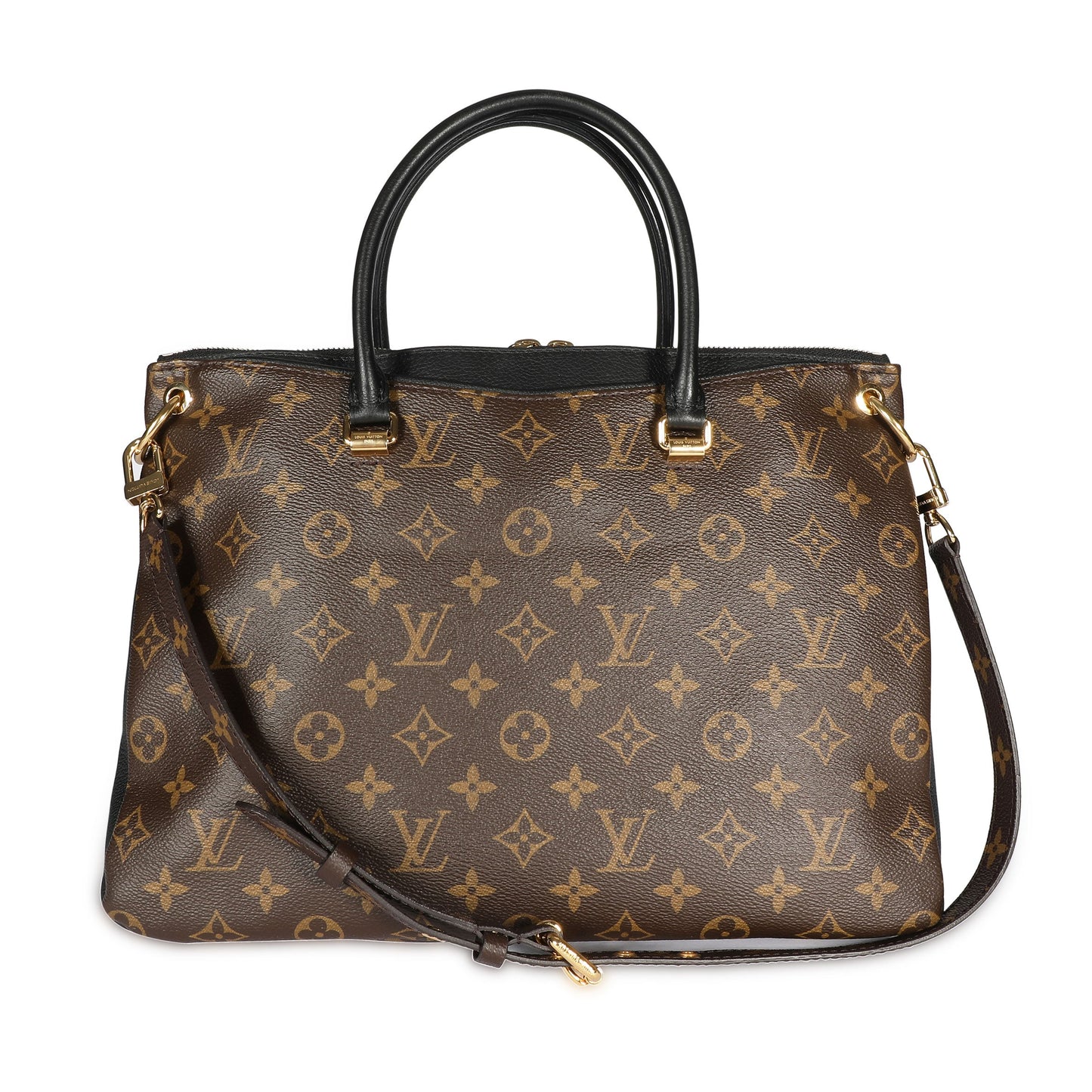 Louis Vuitton Louis Vuitton Monogram Canvas & Black Pallas MM