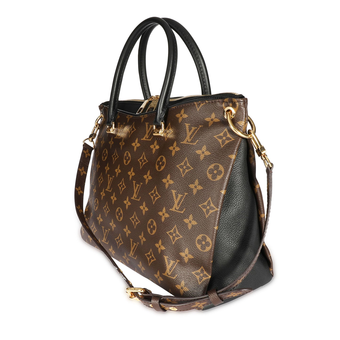 Louis Vuitton Louis Vuitton Monogram Canvas & Black Pallas MM