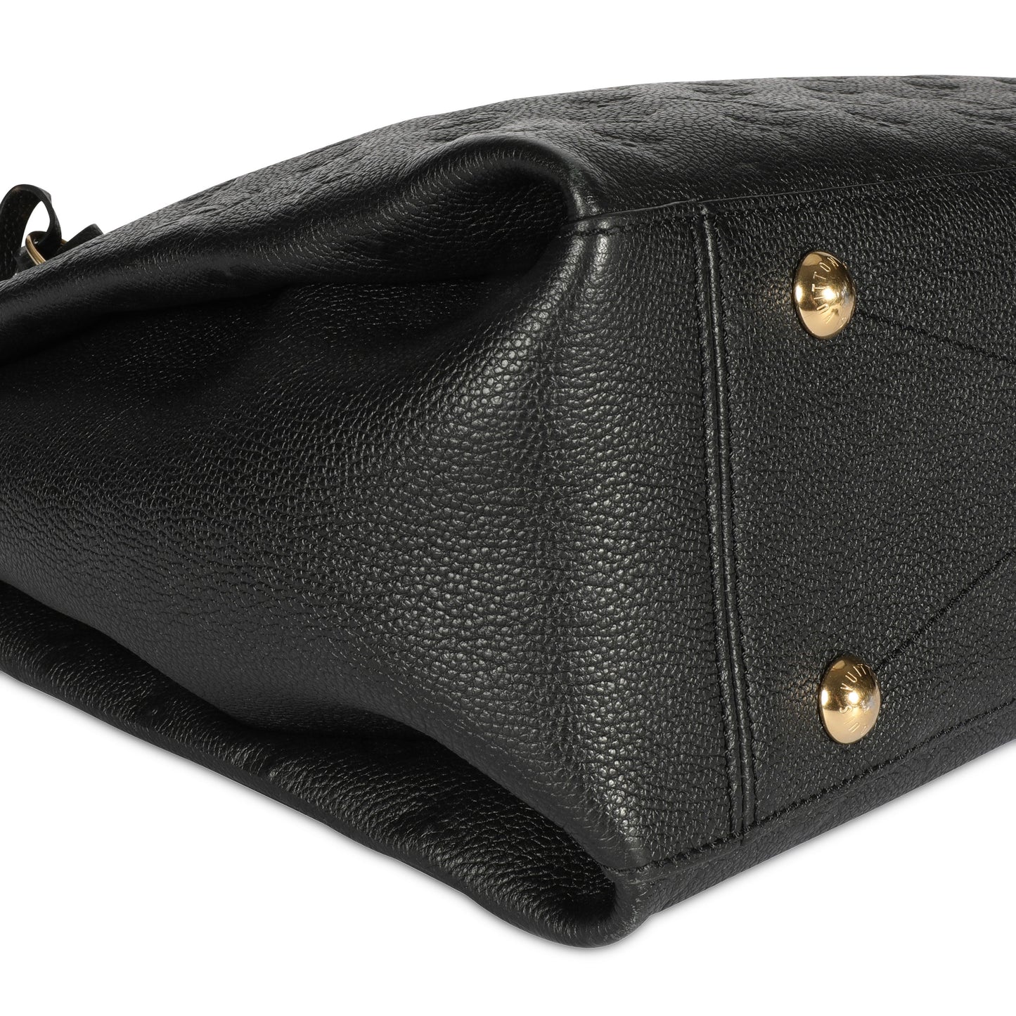 Louis Vuitton Louis Vuitton Black Monogram Empreinte Leather Surène MM