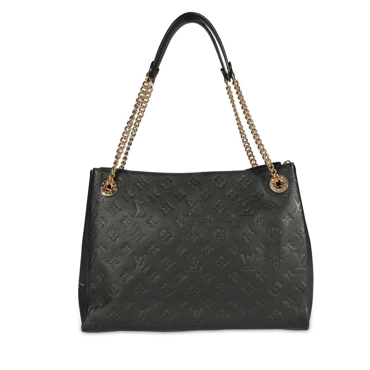 Louis Vuitton Louis Vuitton Black Monogram Empreinte Leather Surène MM