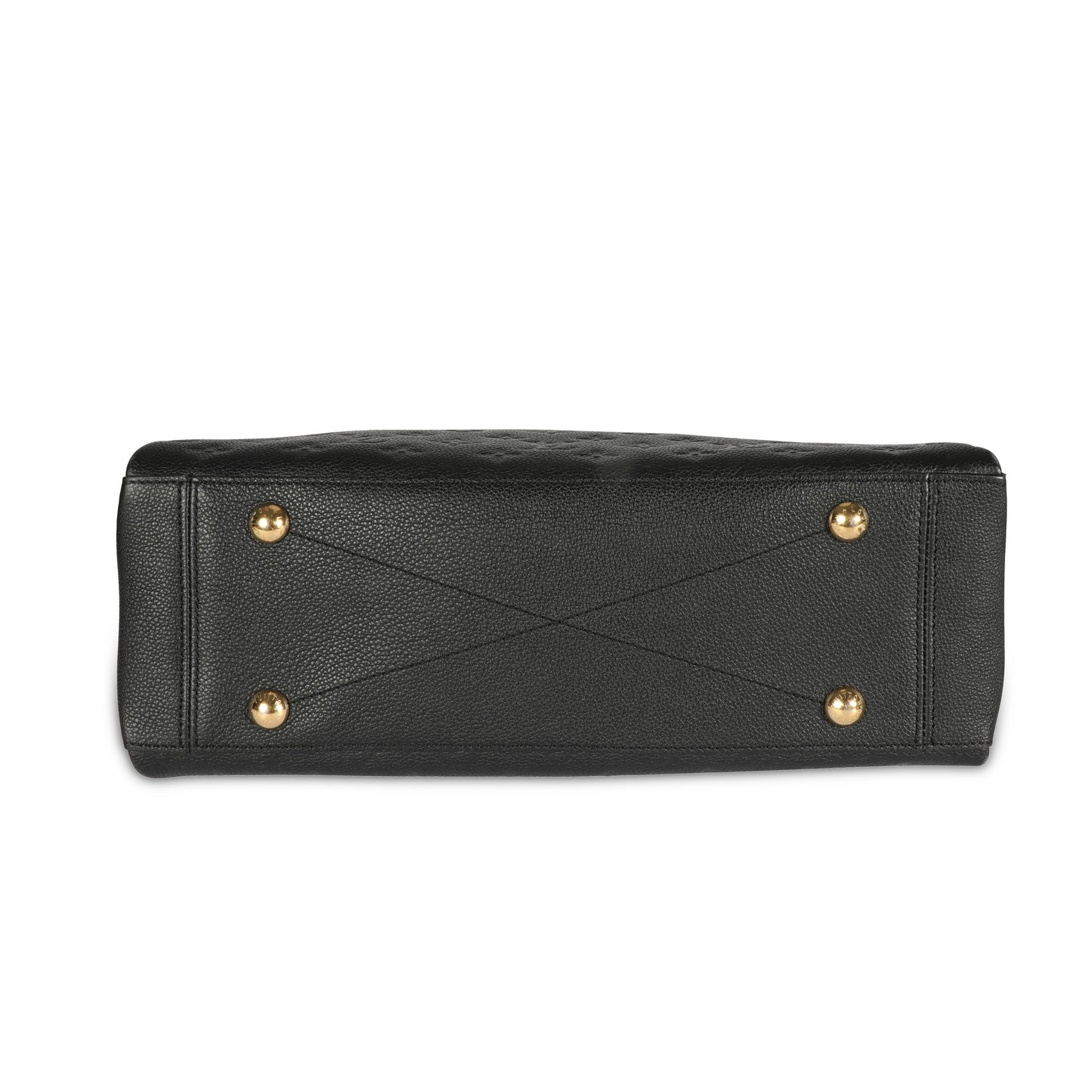 Louis Vuitton Louis Vuitton Black Monogram Empreinte Leather Surène MM