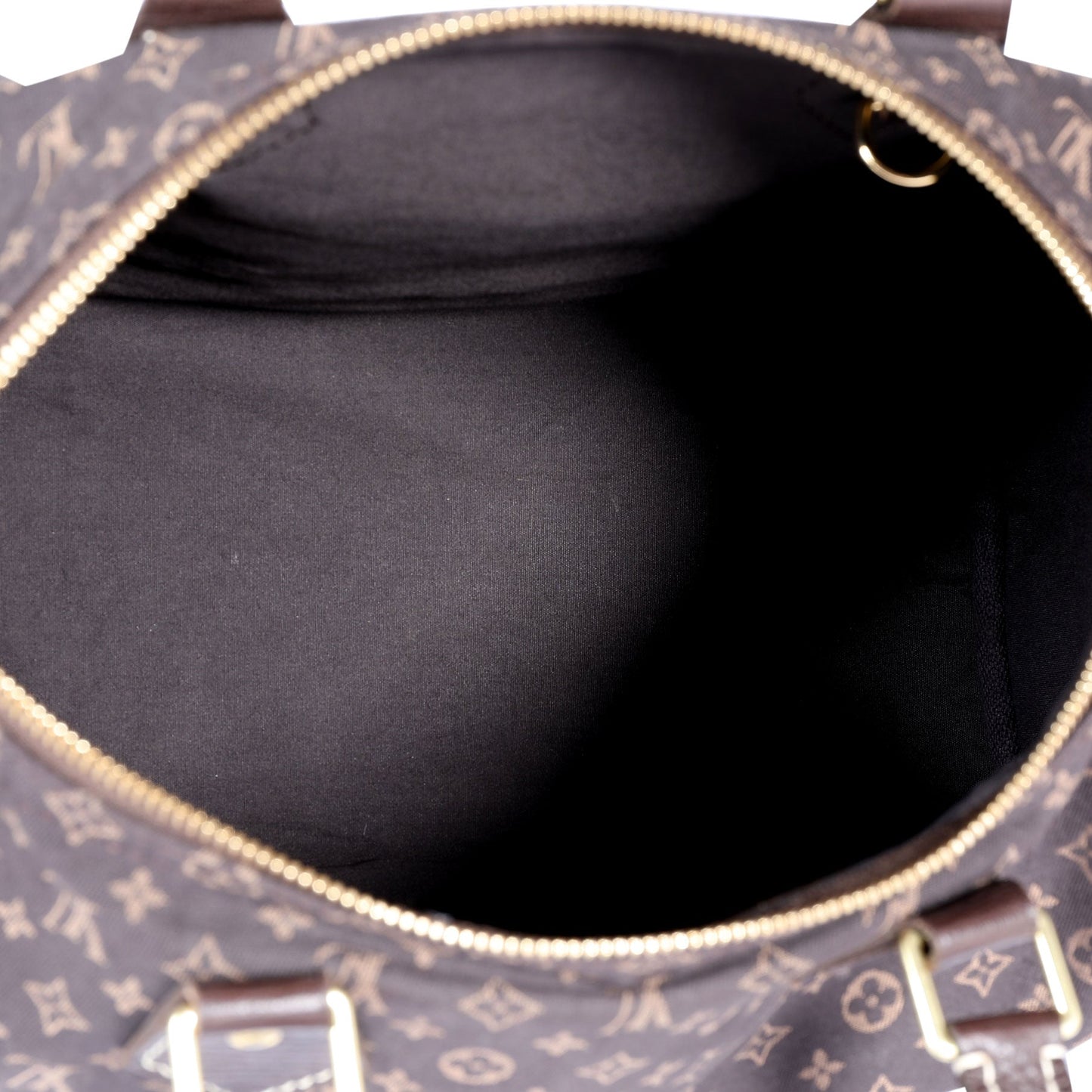Louis Vuitton Louis Vuitton Brown Mini Lin Speedy 30