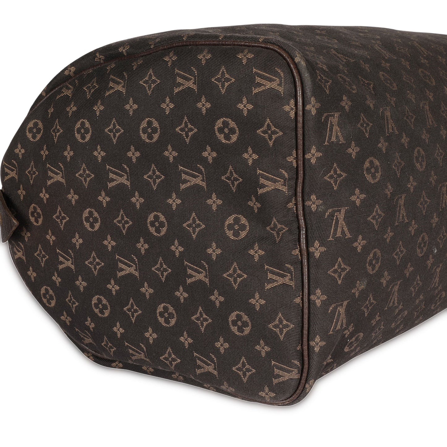 Louis Vuitton Louis Vuitton Brown Mini Lin Speedy 30