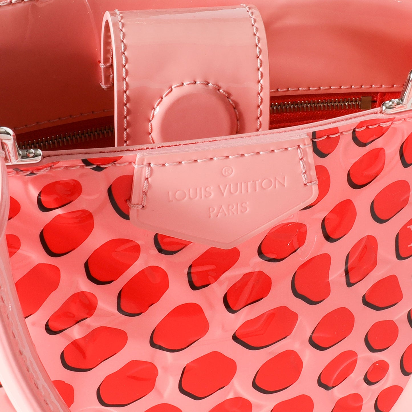 Louis Vuitton Louis Vuitton Limited Edition Sugar Poppy Vernis Jungle Dots Tote