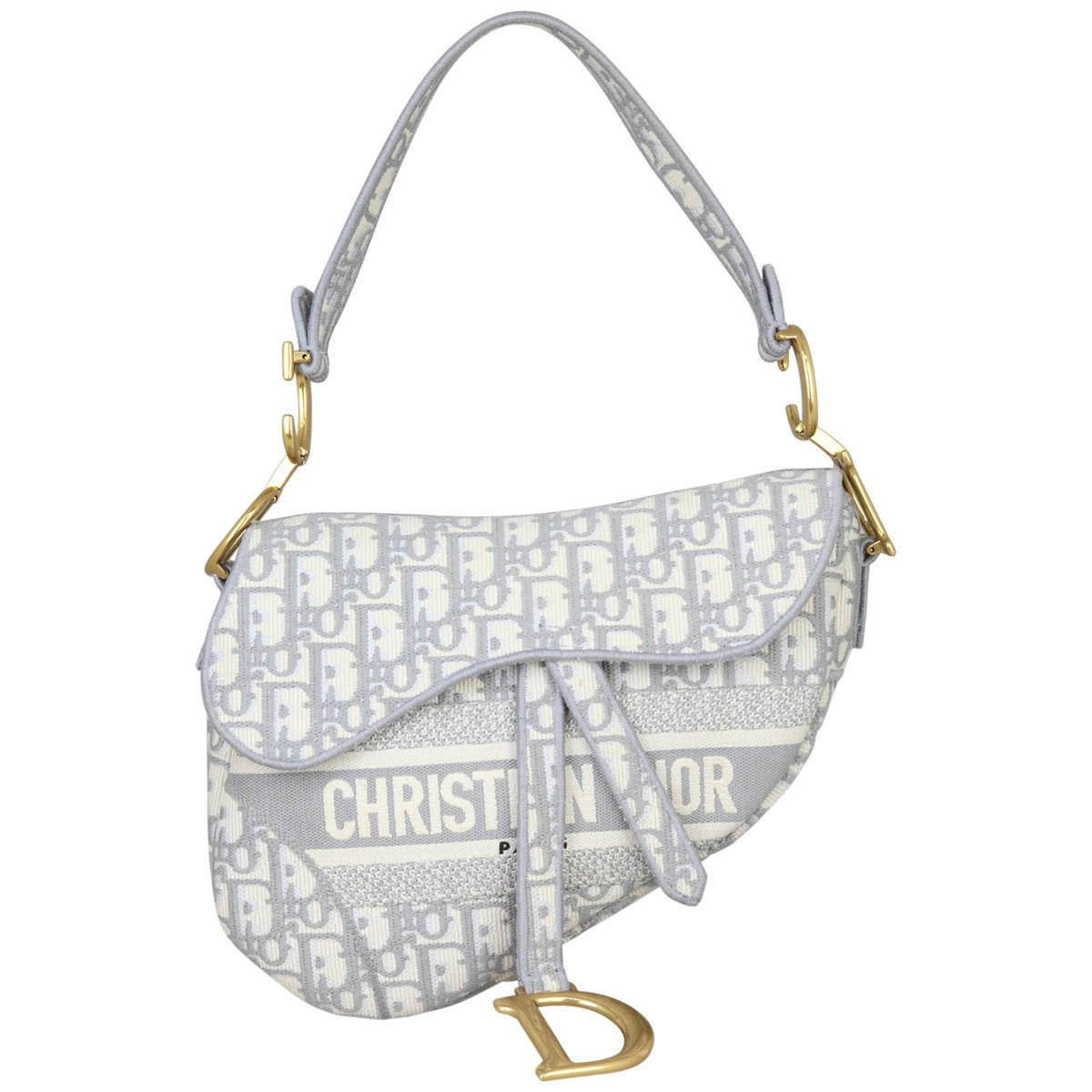 Dior Saddle Bag Oblique Embroidery