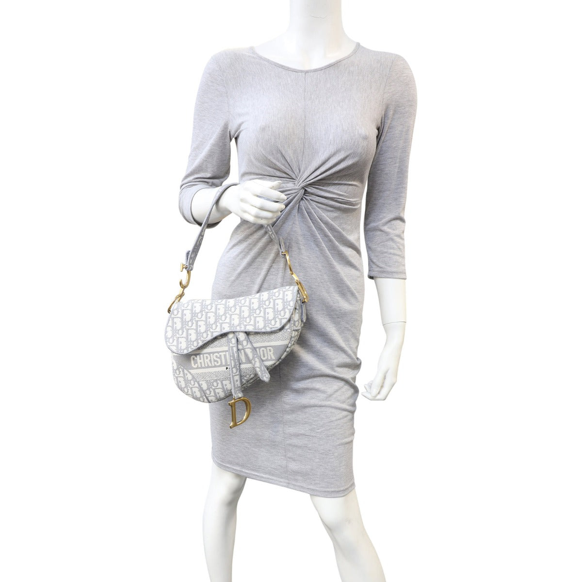 Dior Saddle Bag Oblique Embroidery
