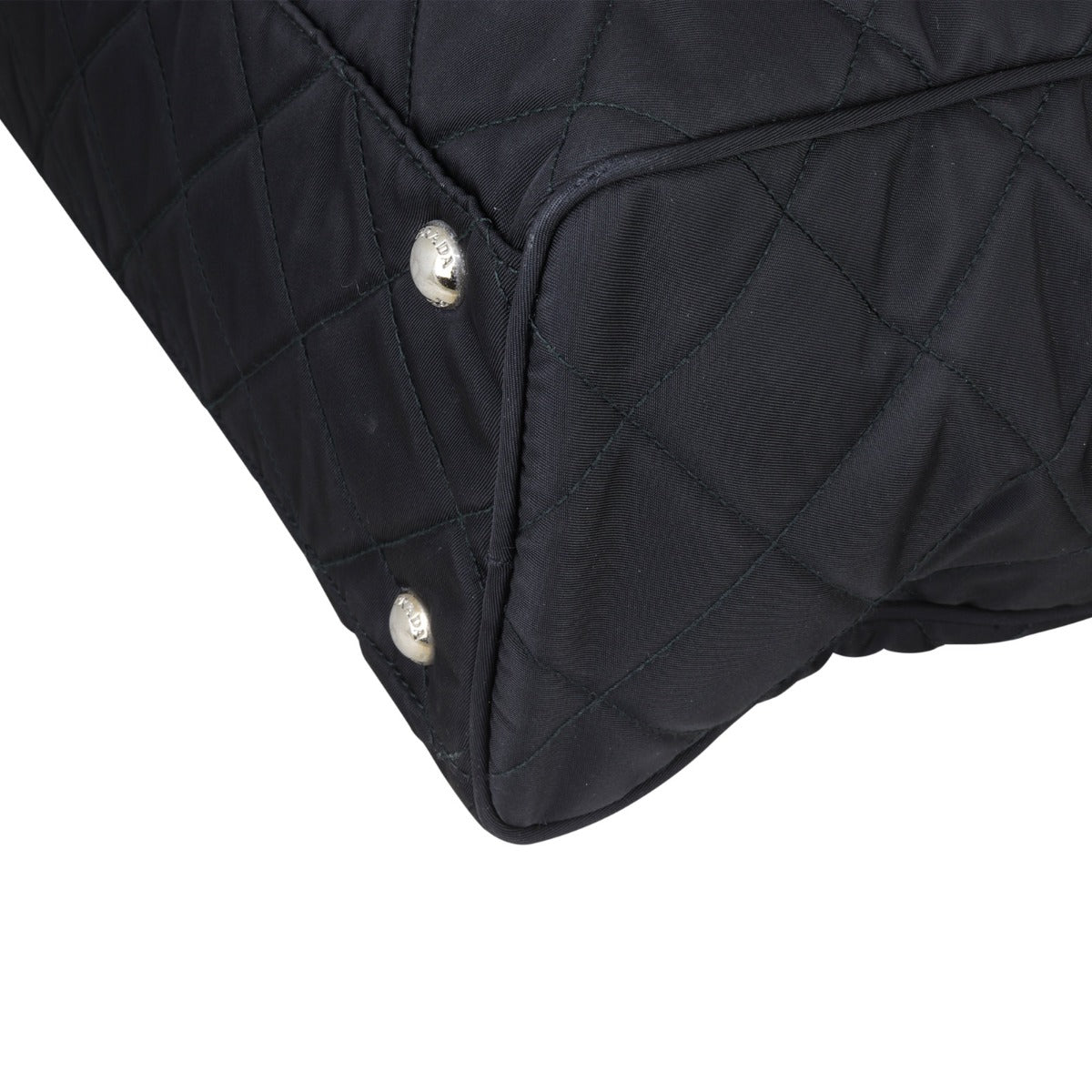 Prada Tessuto Quilted Bowling Bag