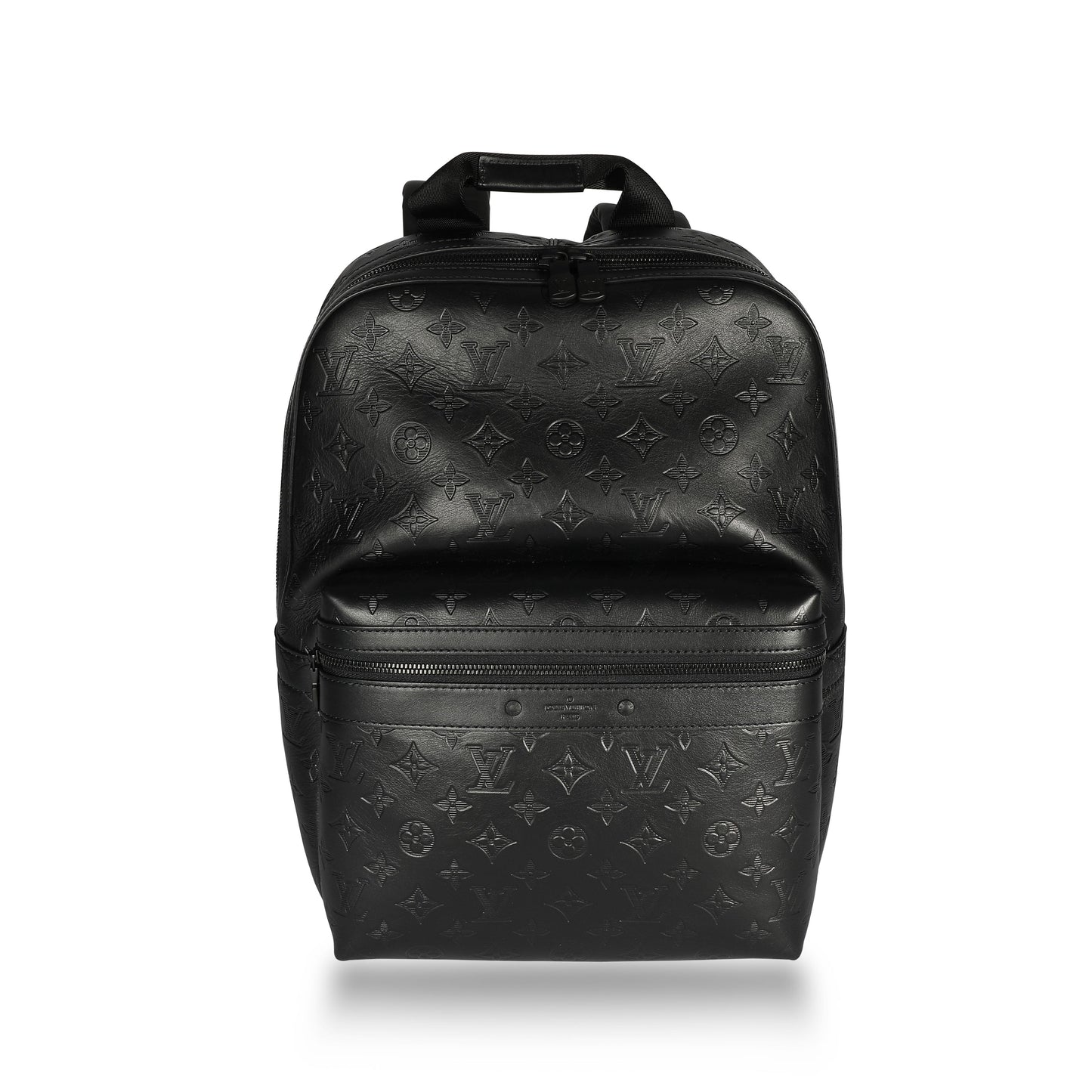 Louis Vuitton Louis Vuitton Black Monogram Shadow Leather Sprinter Backpack