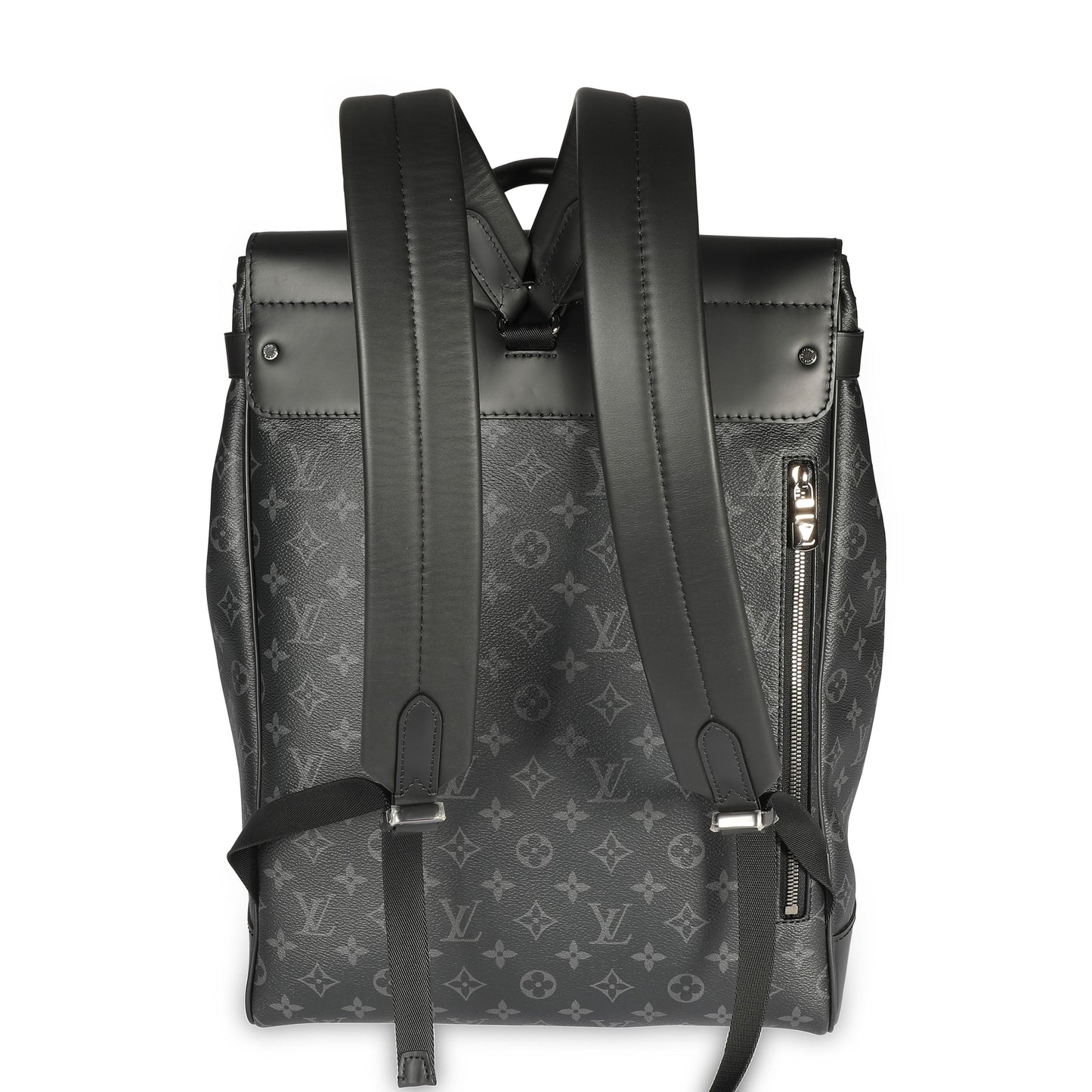 Louis Vuitton Louis Vuitton Black Monogram Eclipse Steamer Backpack
