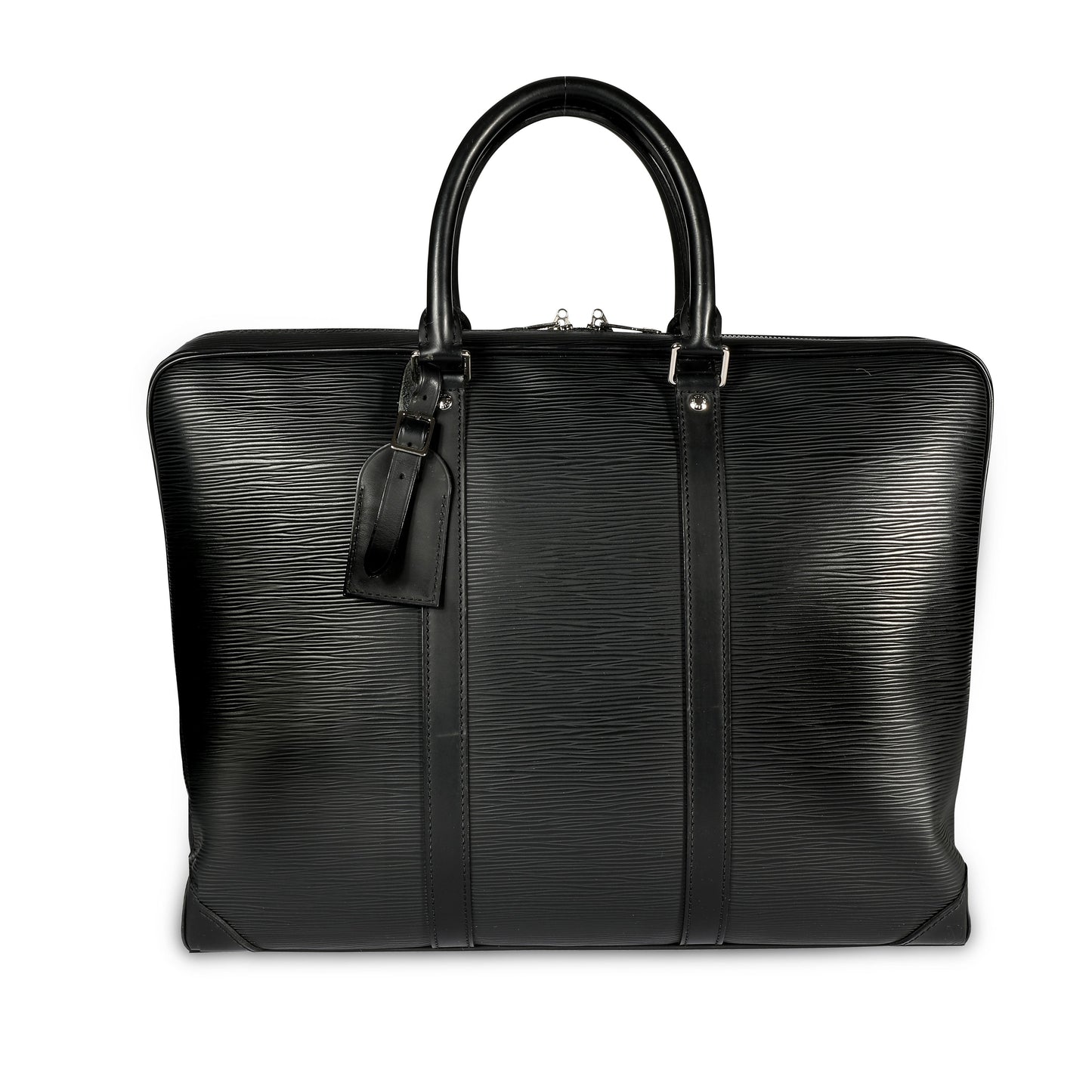 Louis Vuitton Louis Vuitton Black Epi Leather Porte-Documents Voyage Briefcase