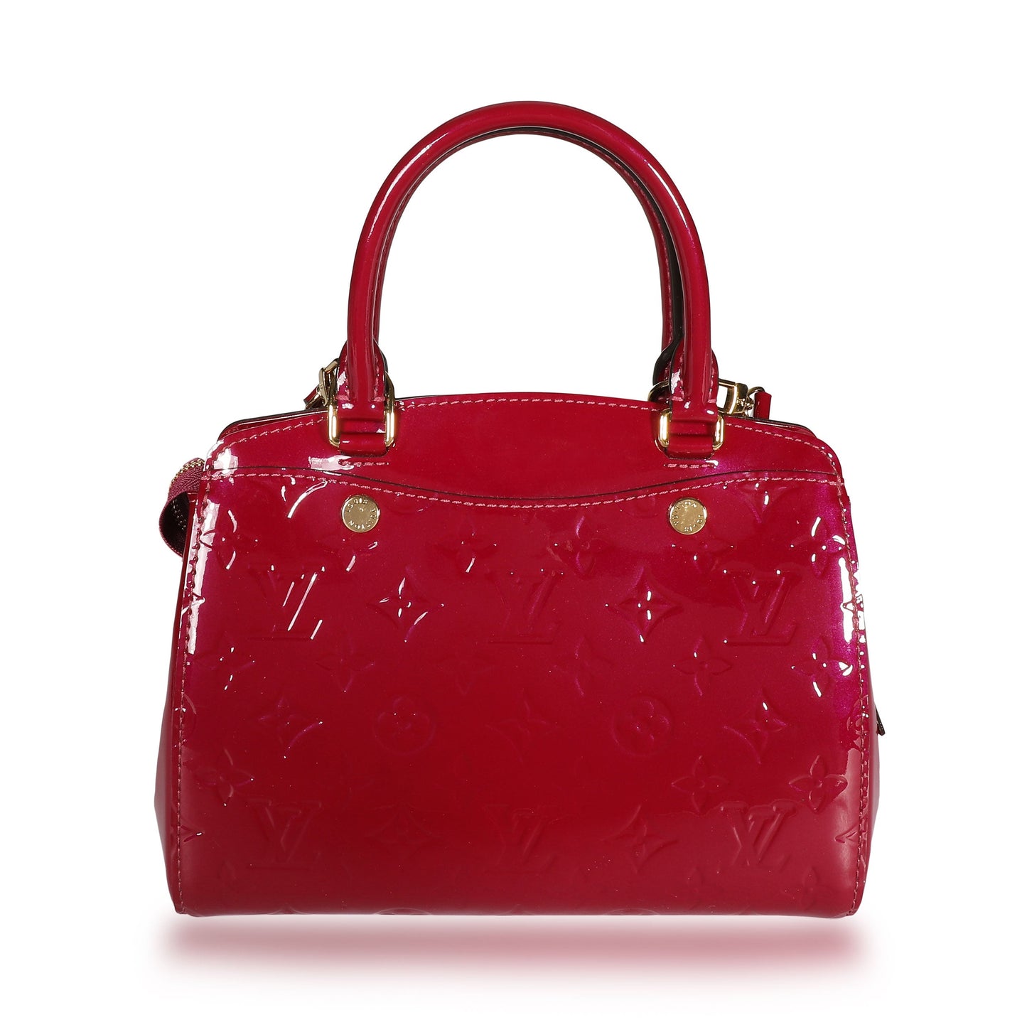 Louis Vuitton Louis Vuitton Magenta Monogram Vernis Brea PM