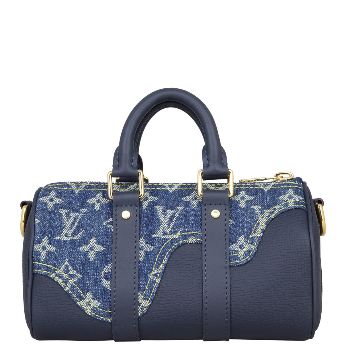 Louis Vuitton Keepall XS Monogram Denim Drip