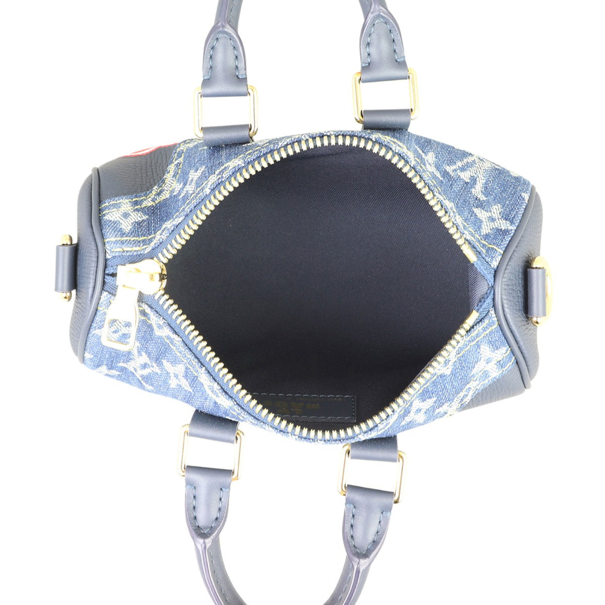 Louis Vuitton Keepall XS Monogram Denim Drip