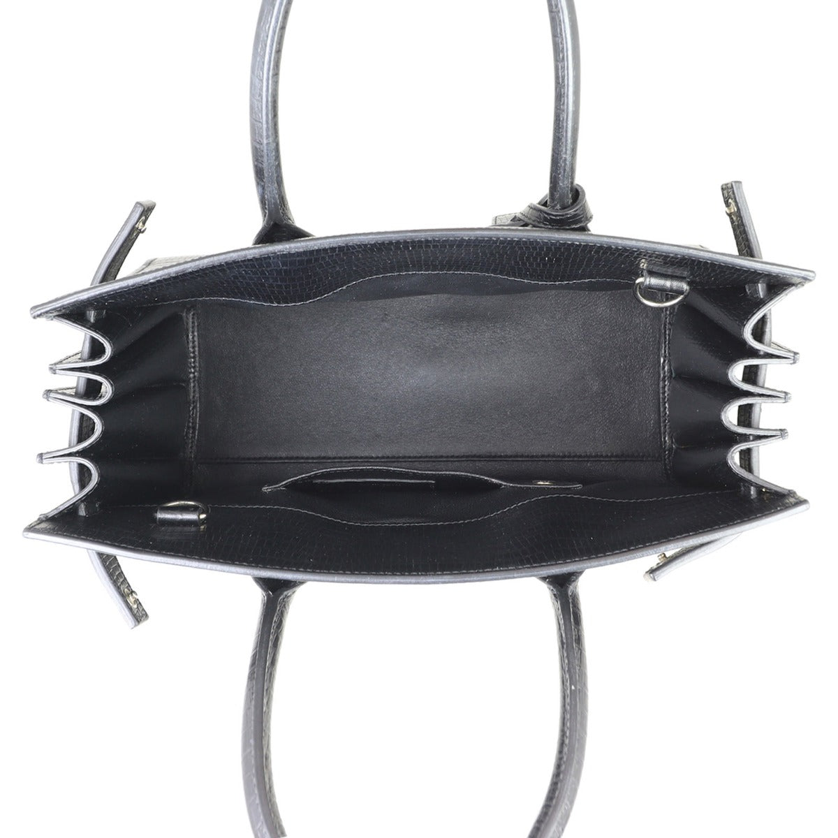 Saint Laurent Sac de Jour Baby Lizard Embossed